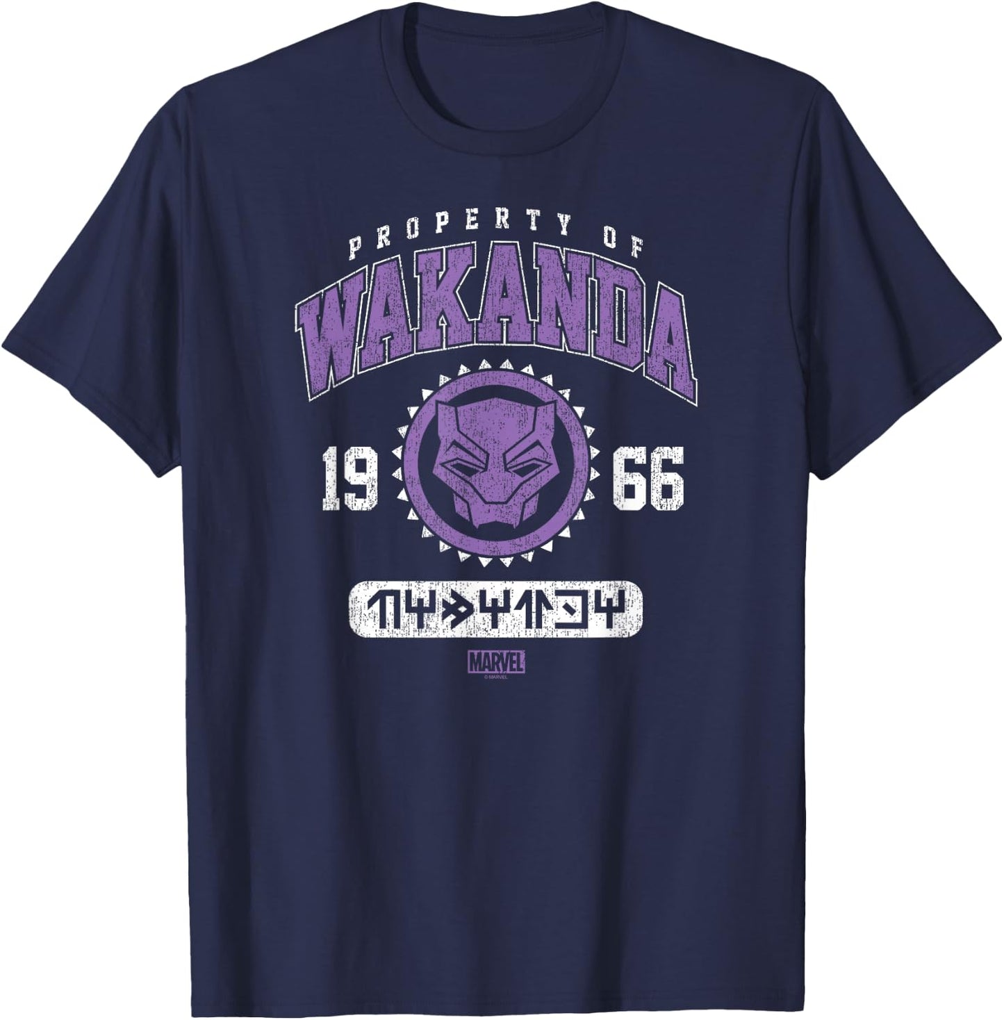 Black Panther - Property of Wakanda T-Shirt - T-Shirt | Navy