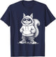 Cool Squirrel with Sunglasses Street Style T-Shirt - T-Shirt | Navy