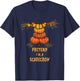 Pretend I'm A Scarecrow Funny Lazy Halloween Costume DIY T-Shirt - T-Shirt | Navy