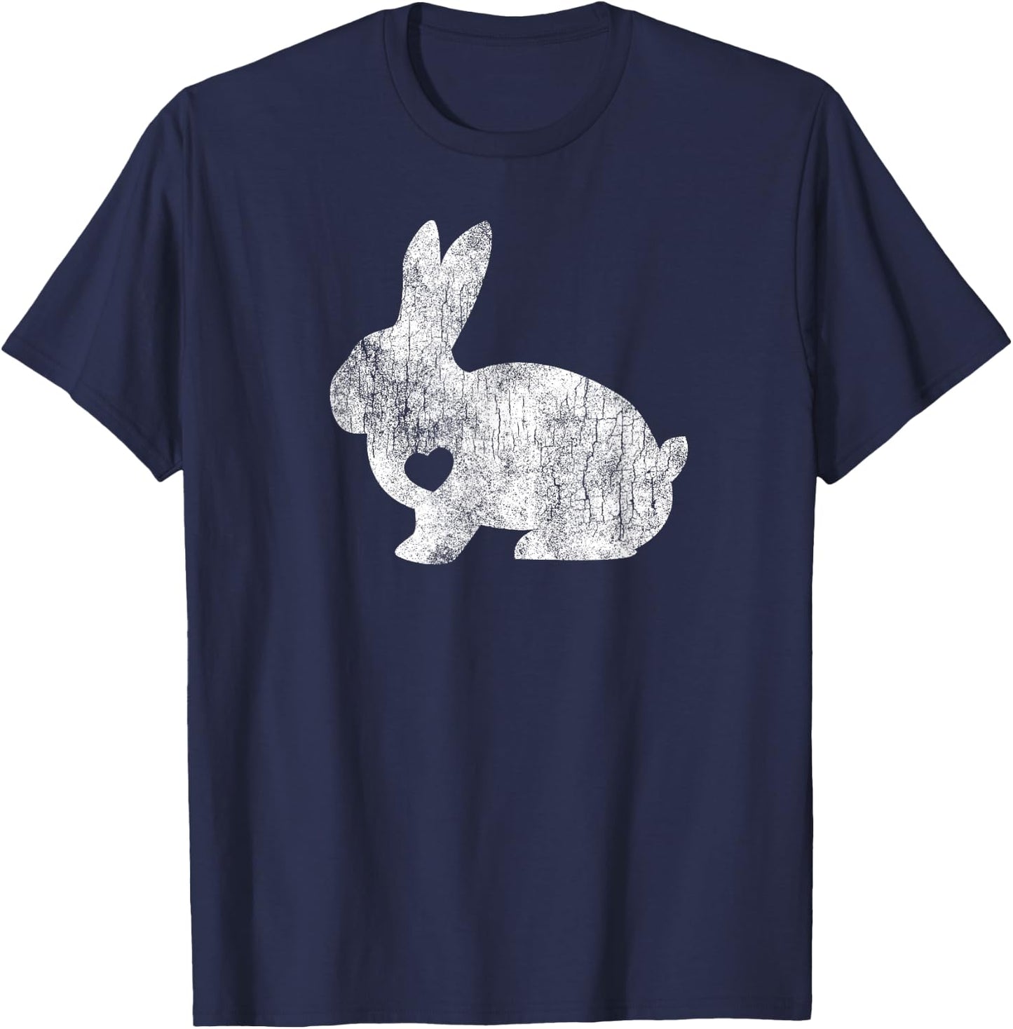 Love Bunny Rabbit Lover Animal Pet Owner Easter Gift T-Shirt - T-Shirt | Navy
