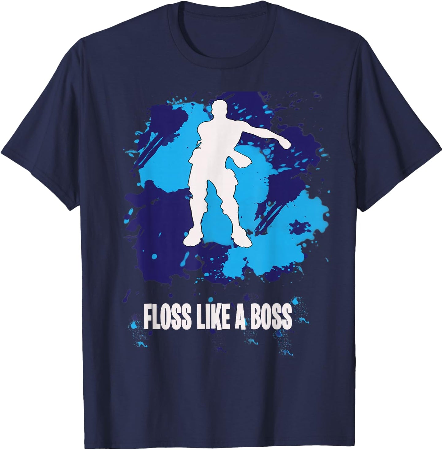 Floss Like A Boss - Kid Flossin Dance Funny Youth t Shirt T-Shirt - T-Shirt | Navy
