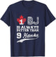 1 BJ is Always Better Than 9 Yanks T-Shirt - T-Shirt | Navy