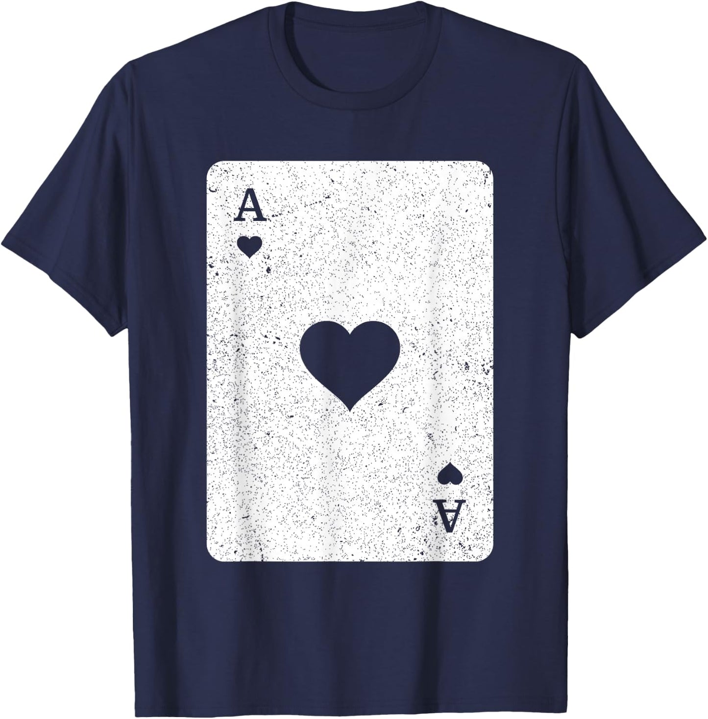 Ace Of Hearts Costume T-Shirt - T-Shirt | Navy