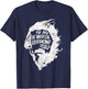 Alan Watts - You're The Universe - Grunge T-Shirt - T-Shirt | Navy