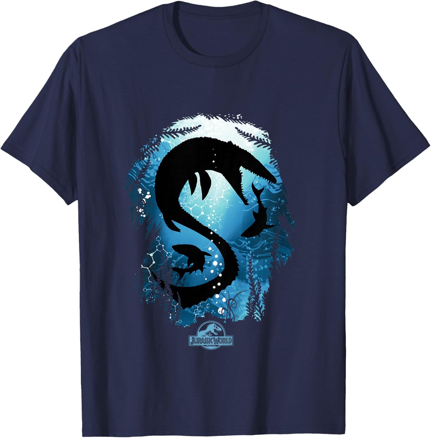 Jurassic World Mosasaurus T-Shirt - T-Shirt | Navy