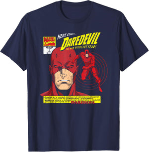 Marvel Daredevil Comic Book T-Shirt - T-Shirt | Navy