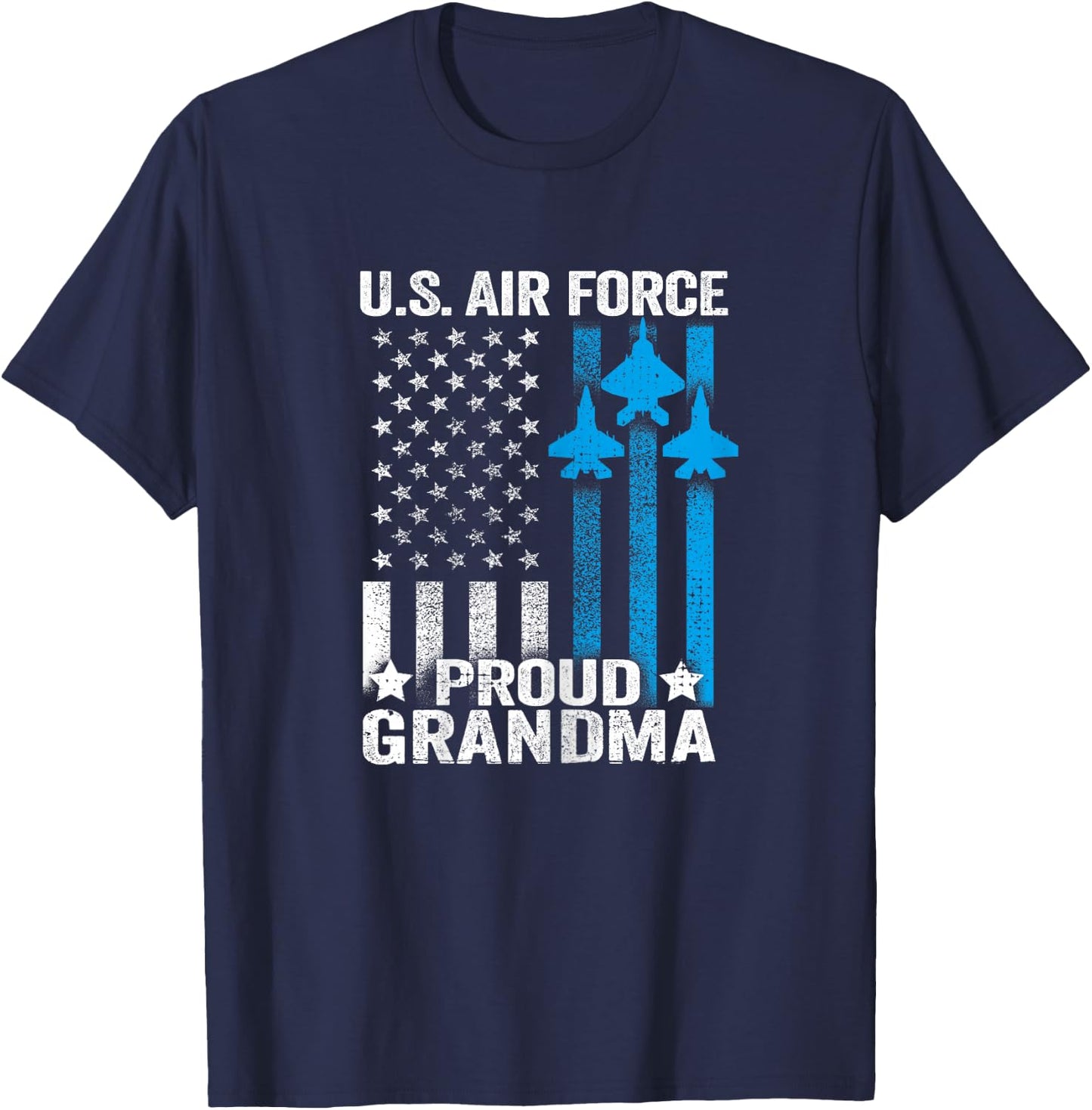 Proud Grandma US Air Force T Shirt - USAF Shirt T-Shirt - T-Shirt | Navy