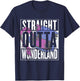 Straight Outta Wonderland Mad Hatter T-Shirt - T-Shirt | Navy