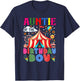 Auntie of The Birthday Boy Circus Carnival Theme Party T-Shirt - T-Shirt | Navy