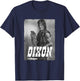 The Walking Dead Daryl Silver Portrait T-Shirt - T-Shirt | Navy