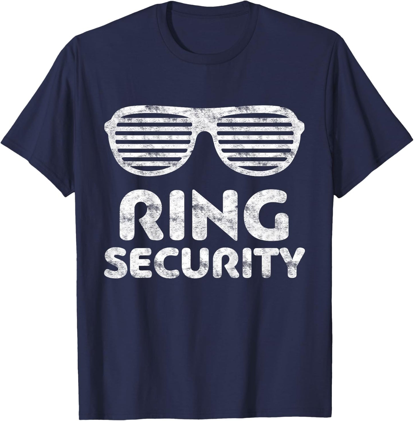 Kids Ring Security Shirt Kids Little Boys Ring Bearer T-Shirt - T-Shirt | Navy