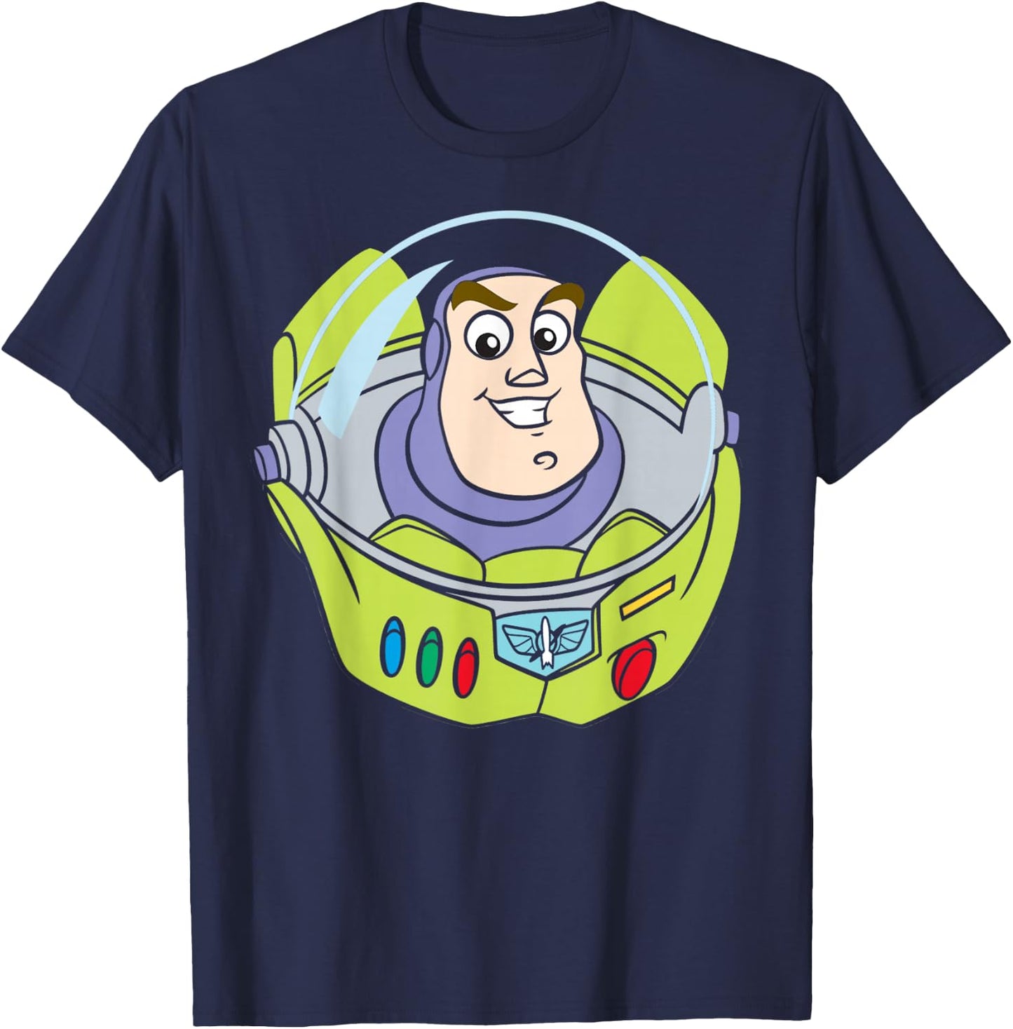 Disney Pixar Toy Story Buzz Lightyear Big Face T-Shirt - T-Shirt | Navy