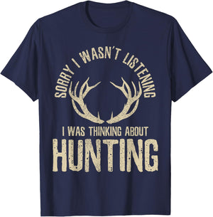 Funny Hunting Quote Saying Deer Venison Elk Hunter Gift T-Shirt - T-Shirt | Navy