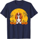 Cavalier King Charles Spaniel Dog Matching Halloween Costume Women Kids T-Shirt - T-Shirt | Navy