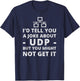 Joke About UDP You Might Not Get It IT Network Engineer T-Shirt - T-Shirt | Navy