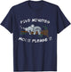 Slow Koala Bear Hanging Sleeping In A Tree T-Shirt - T-Shirt | Navy