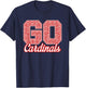 Bloomingdale Cardinals GO! School Pride T-Shirt - T-Shirt | Navy