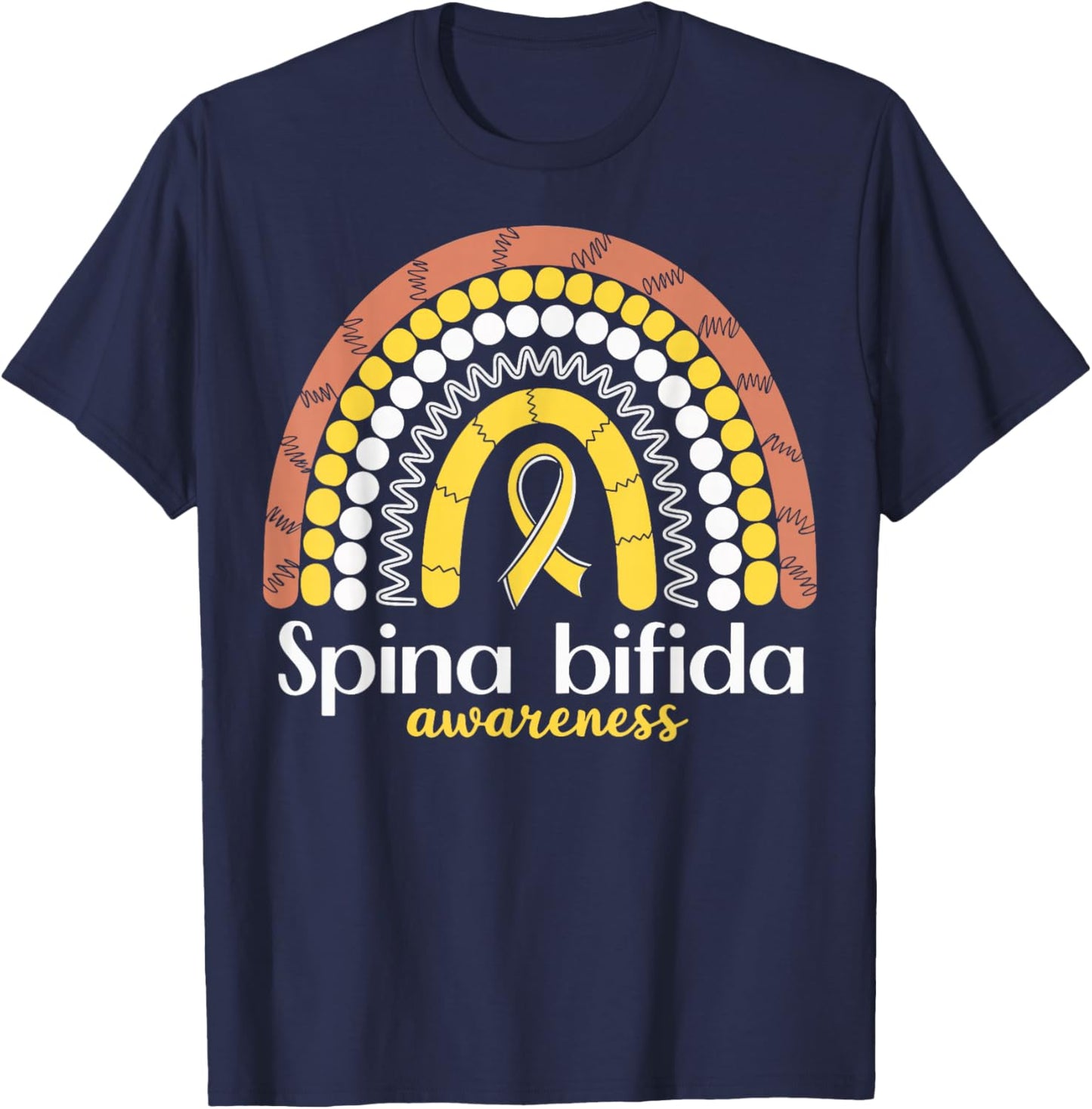 Spina Bifida Awareness T-Shirt - T-Shirt | Navy