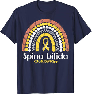 Spina Bifida Awareness T-Shirt - T-Shirt | Navy