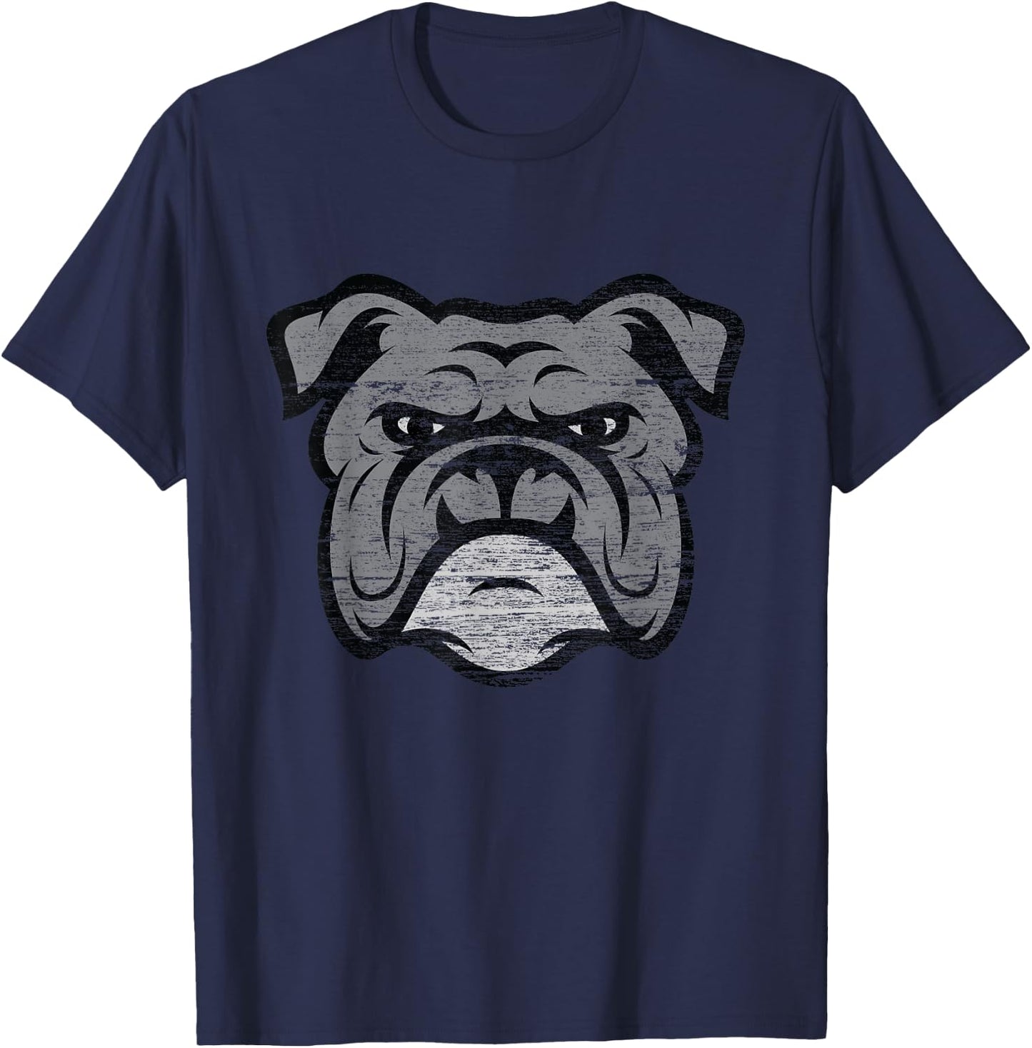 Funny Cool Bulldog Dog lover Gifts Idea Men Women Girls Kids T-Shirt - T-Shirt | Navy