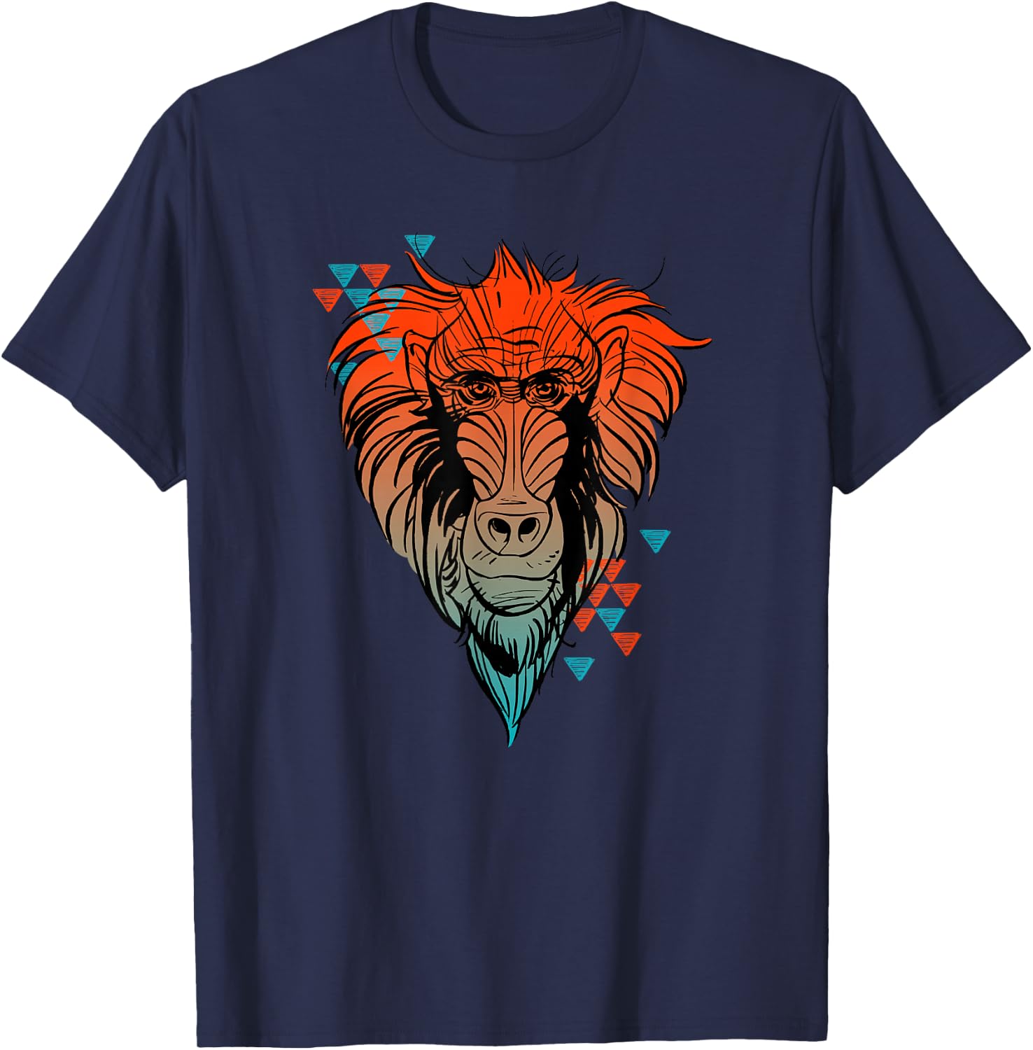 Disney The Lion King Wise Rafiki Live Action T-Shirt - T-Shirt | Navy