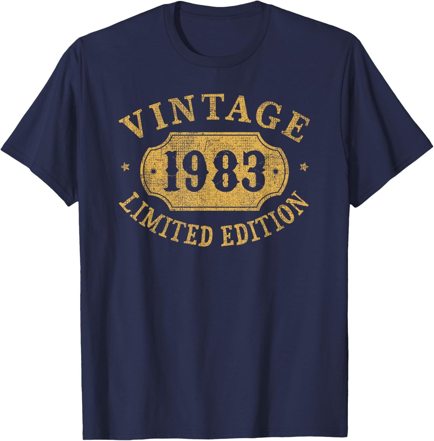 42nd Birthday Women 42 year old Men Funny 1983 42 year old T-Shirt - T-Shirt | Navy
