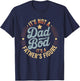 It’s Not A Dad BOD It’s A Father’s Figure Father’s Day T-Shirt - T-Shirt | Navy
