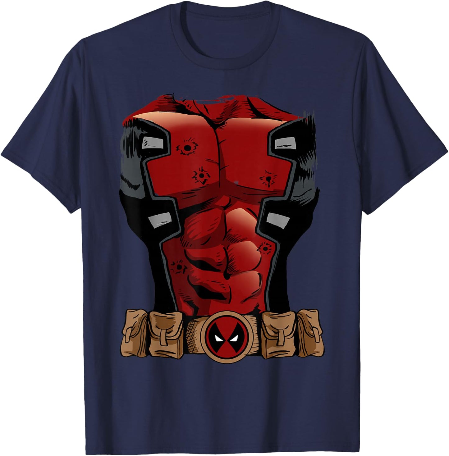 Marvel Deadpool Comic Halloween Costume T-Shirt - T-Shirt | Navy