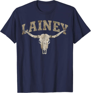 Vintage Lainey Name Retro Classic Gift Women Kid T-Shirt - T-Shirt | Navy