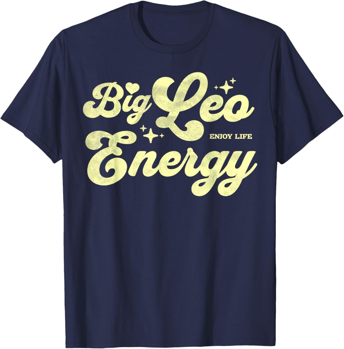 Big Leo Energy T-Shirt - T-Shirt | Navy