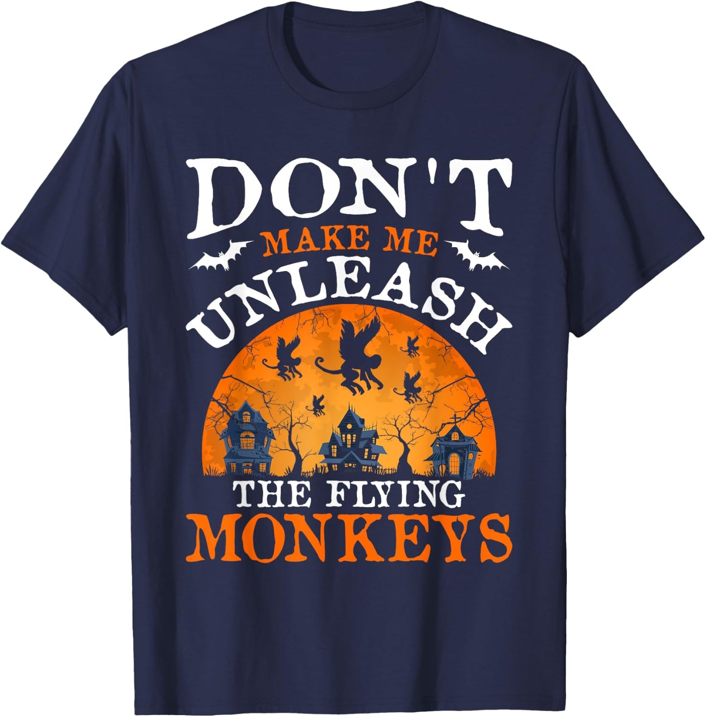 Flying Monkeys Party T-Shirt - T-Shirt | Navy