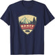 Vintage Retro Canadian Banff National Park Rustic Souvenirs T-Shirt - T-Shirt | Navy