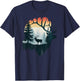 Elk Hunting Hiking Outdoor Camping Forest Men Women Elk T-Shirt - T-Shirt | Navy