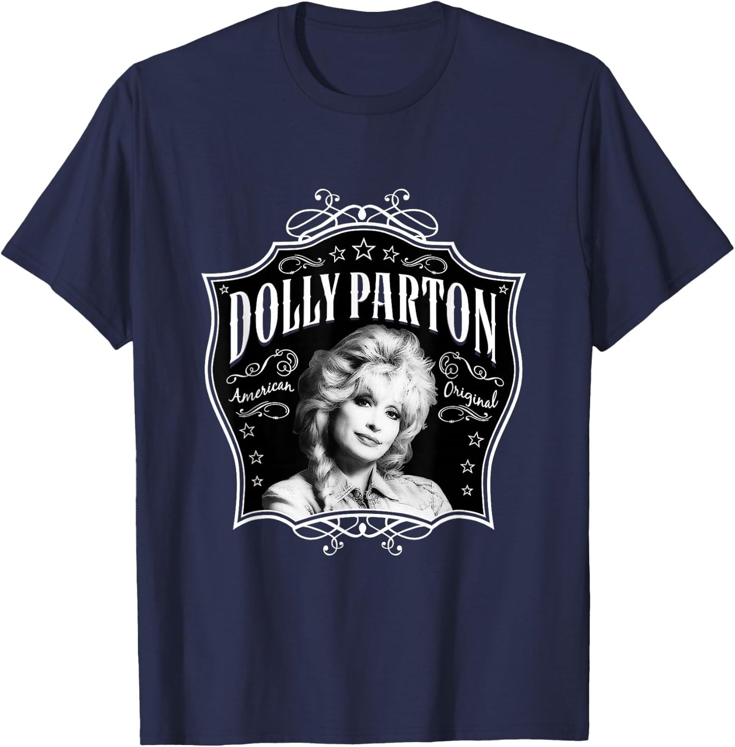 Dolly Parton American Original Small T-Shirt - T-Shirt | Navy