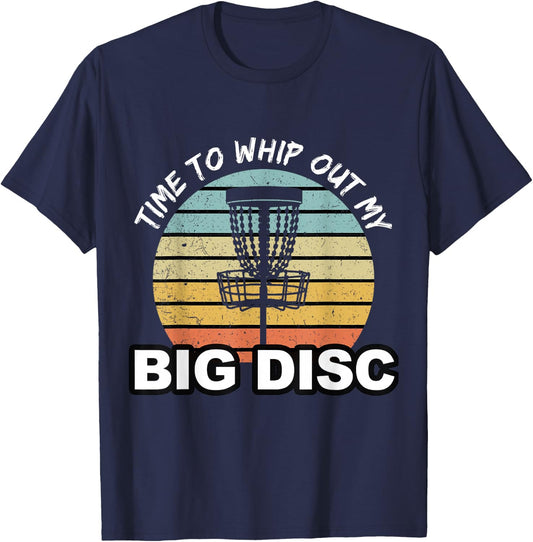 Funny Disc Golf Shirt | Disc Golf T-Shirt - T-Shirt | Navy