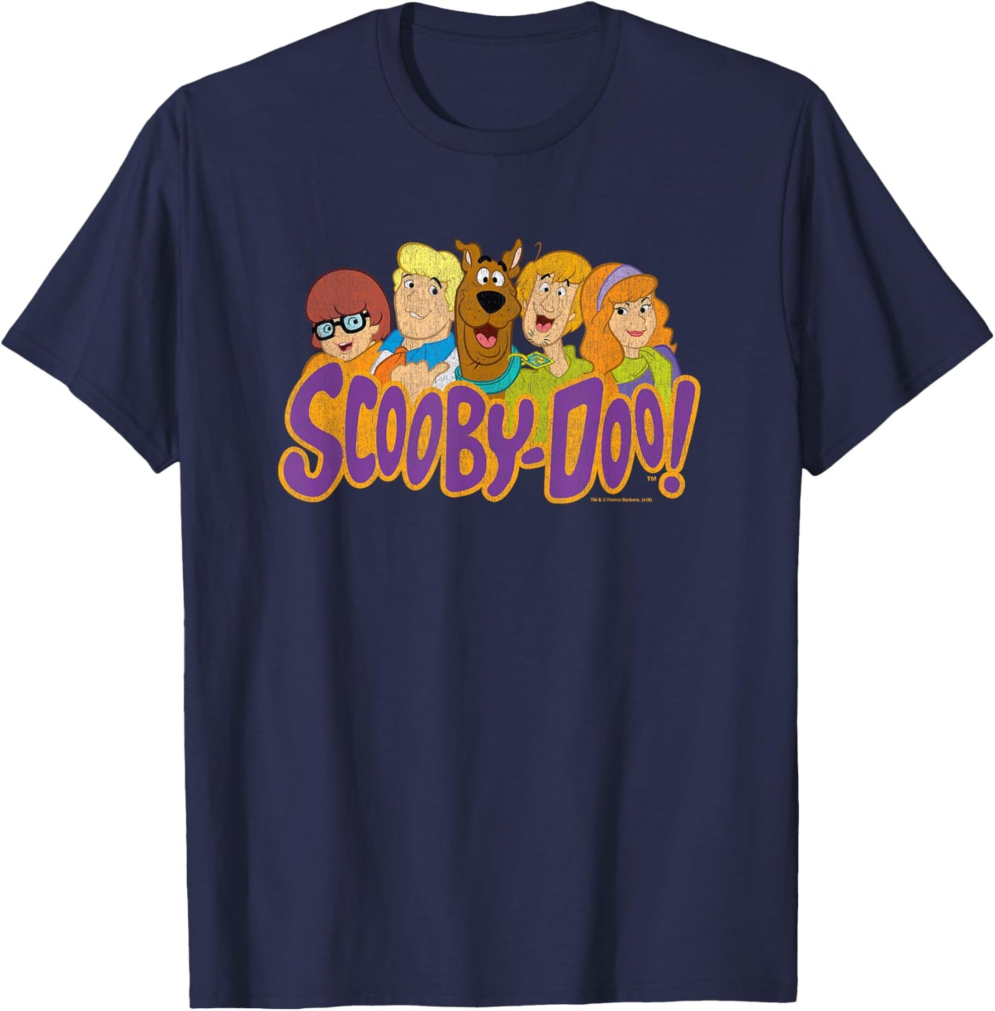 Scooby Doo Scooby Gang T-Shirt - T-Shirt | Navy