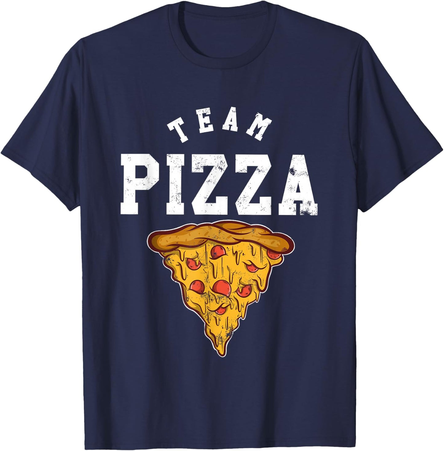 Team Pizza T-Shirt - T-Shirt | Navy