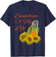 Senegal Parrot Sunshine Sunflower Men Women Girls Kids T-Shirt - T-Shirt | Navy