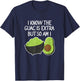 I Know The Guac Is Extra But So Am I Funny Guacamole Avocado T-Shirt - T-Shirt | Navy