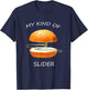 My Kind of Slider Funny Sarcastic Pun Trombone T Shirt T-Shirt - T-Shirt | Navy