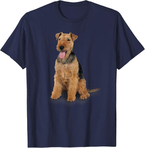 Airedale Terrier T Shirt T-Shirt - T-Shirt | Navy