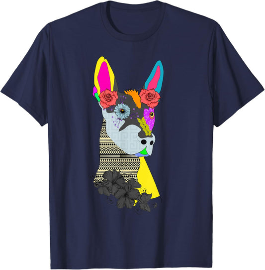 Bald is Beautiful - Xolito Mexican Hairless Dog T-Shirt - T-Shirt | Navy