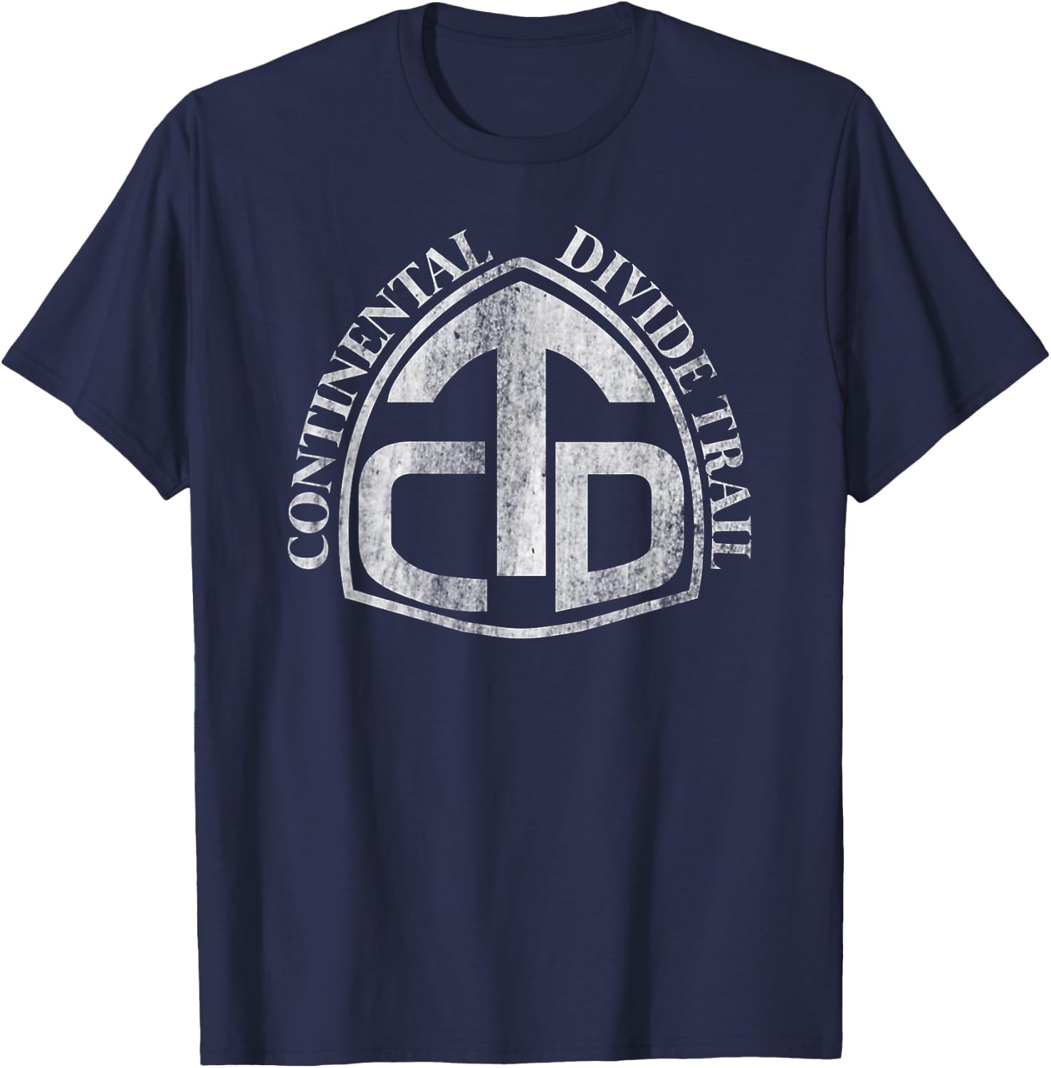 CDT Continental Divide Trail Hiking Trail T-Shirt - T-Shirt | Navy