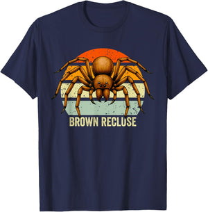 Brown Recluse Spider T-Shirt - T-Shirt | Navy