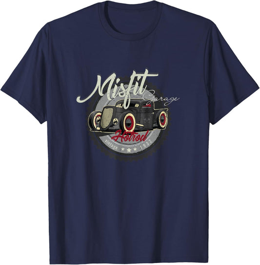 Misfit Garage Hot rod 1932 vintage T-Shirt - T-Shirt | Navy