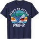 Ready To Attack Pre-K Shark First Day of Preschool T-Shirt - T-Shirt | Navy