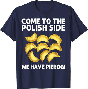 Cool Pierogi Women Polish Food Dumpling Squad Poland T-Shirt - T-Shirt | Navy