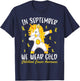 Childhood cancer Shirt In September We Wear Gold T-Shirt - T-Shirt | Navy