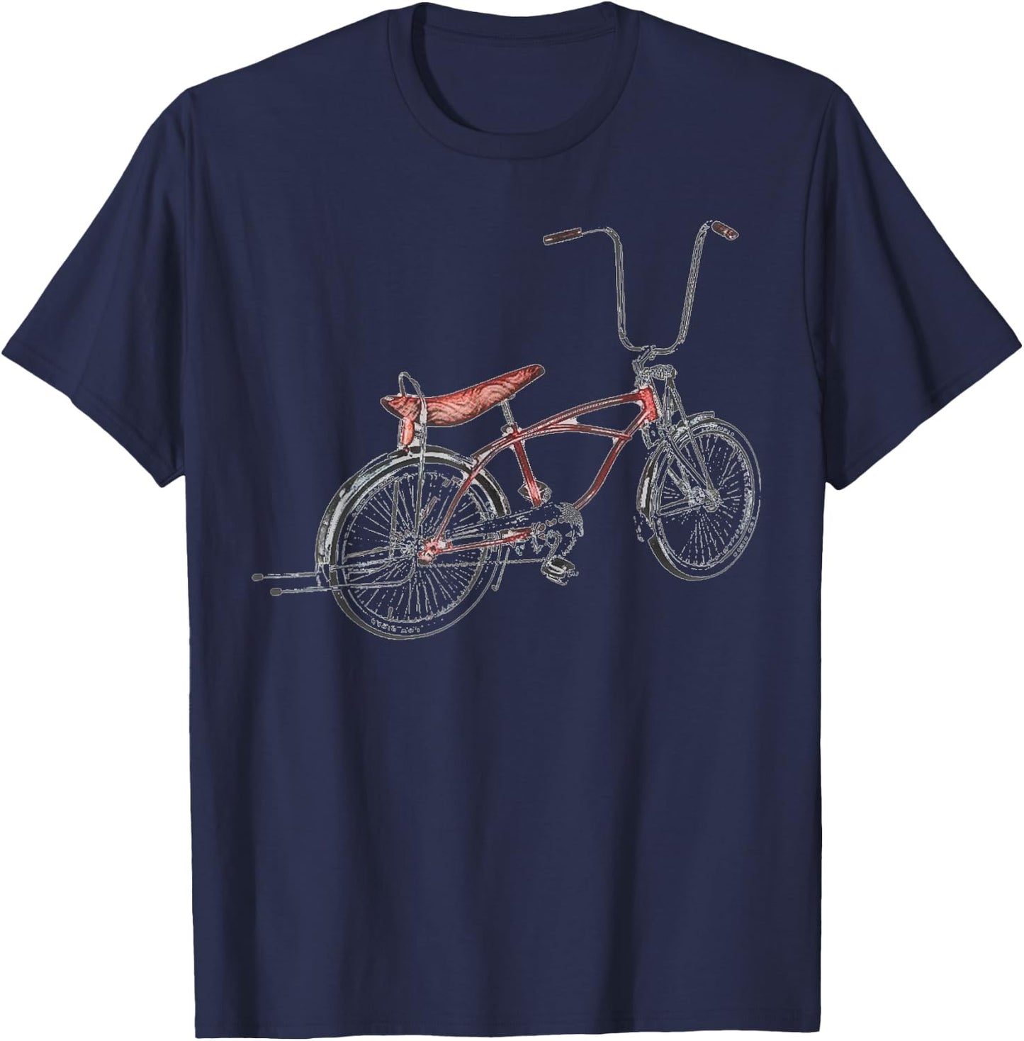 Lowrider Bike Bicycle low rider low-rider cruisin T-Shirt - T-Shirt | Navy