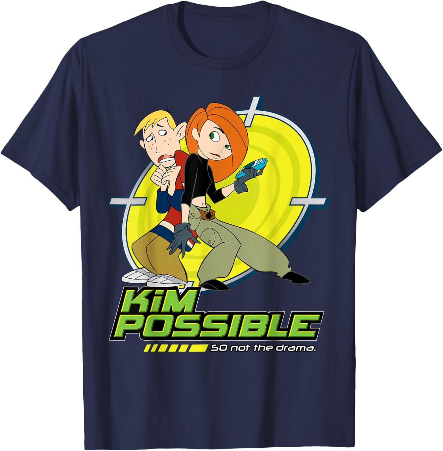 Kim Possible - Live Action Pose T-Shirt - T-Shirt | Navy